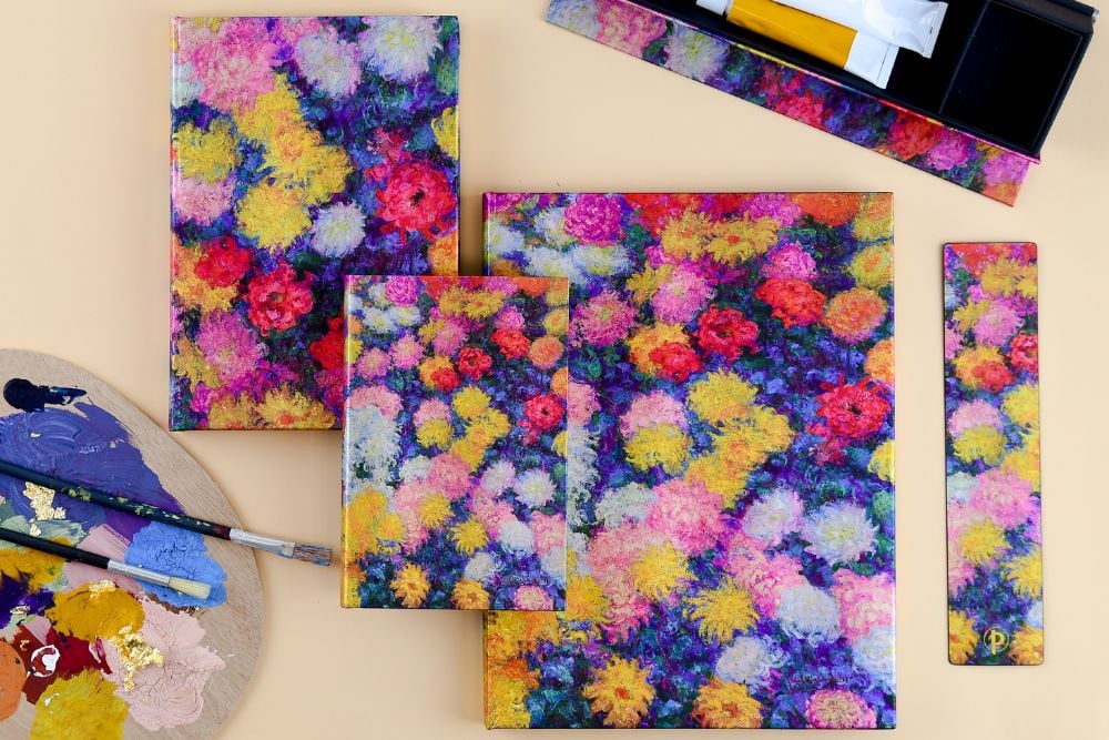 モネ 菊の花 - 12ヶ月 | Paperblanks